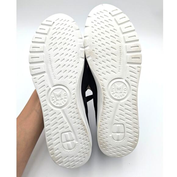 Mephisto Marsia Mary Jane Flat Shoes Women's Black/White Sz US10.5 Fits Like 9.5 - Picture 8 of 11